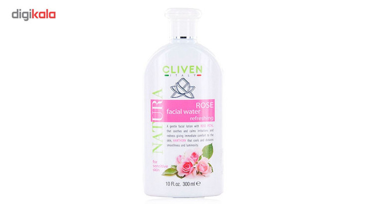 تونیک آب گل رز کلیون مدل Rose Facial Water حجم 300 میلی لیتر
