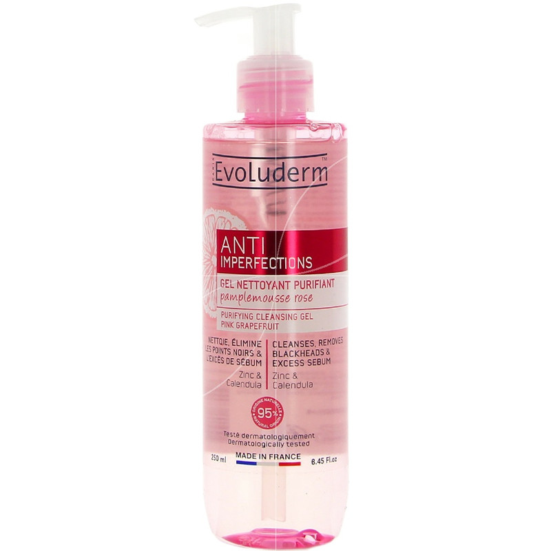 ژل شستشوی صورت اولودرم مدل Grapefruit حجم 250 میلی لیتر