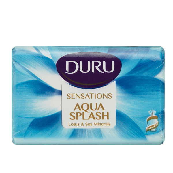 صابون شستشو دورو مدل Aqua Splash تحت لیسانس وزن125 گرم مجموعه 6 عددی