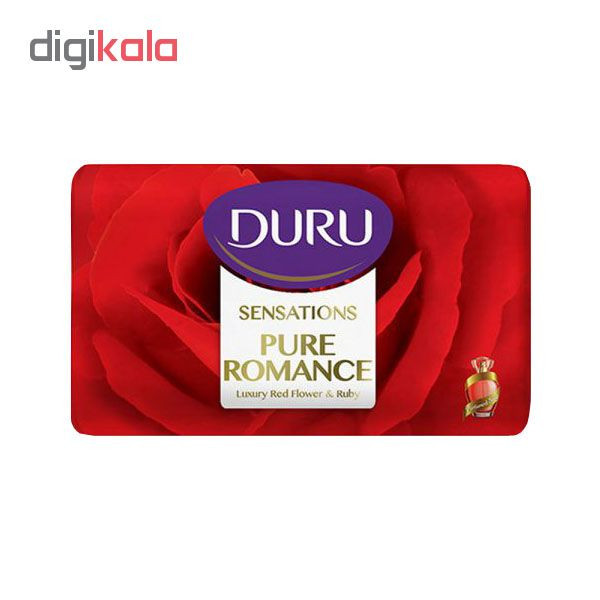 صابون شستشو دورو مدل PURE ROMANCE540 تحت لیسانس وزن90 گرم بسته 6 عددی