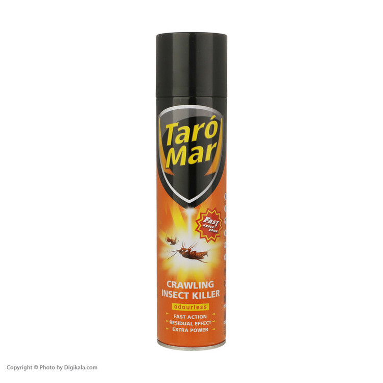 اسپری سوسک کش تارومار مدل insect killer حجم 400 میلی لیتر